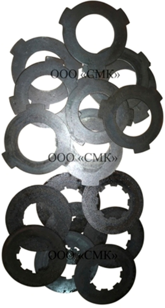 Диски фрикционные 1К62, 16К20, 1М63, ВМ127, 6Р12, 6Р13, 6Р82Ш, 6М82, 1К625, ТС70, 1К62Д от производителя