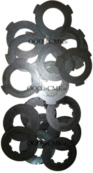 Диски фрикционные 1К62, 16К20, 1М63, ВМ127, 6Р12, 6Р13, 6Р82Ш, 6М82, 1К625, ТС70, 1К62Д от производителя