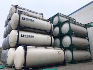 Контейнер-цистерна модель Т11 33К SWAP с утеплителем и пароподогревом