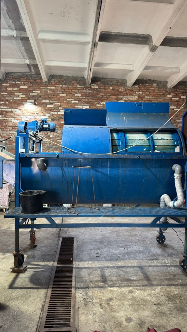 Барабанная мойка овощей