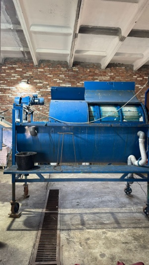 Барабанная мойка овощей