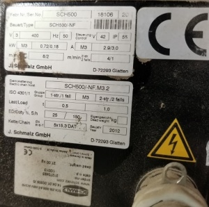 Подъемник вакуумный Schmalz