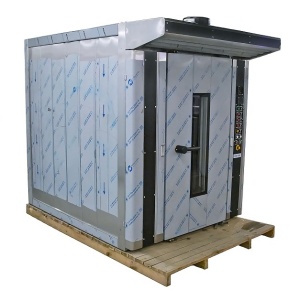 Печь ротационная Bakebridge CDF-100 + 4 шпильки-тележки (600х800)