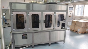 Автомат розлива и упаковки жидких продуктов в картонную упаковку типа PURE PAK «АЛЬТЕР- 04А 1500» с аппликатором крышки