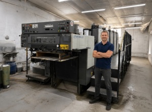 Офсетная печатная машина komori Lithron 528