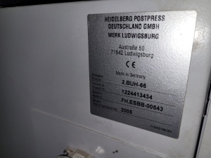Фальцмашина HEIDELBERG Stahlfolder KD82, 6 кассет+4 кассеты+4 кассетты