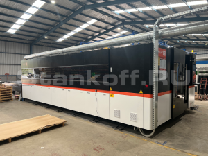 Высокомощный оптоволоконный лазерный станок в защитной кабине XTC-1560GP/40000 Raycus 5axis