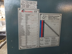 Листогибочный пресс с ЧПУ Durma AD-R 30135 (135 тонн)