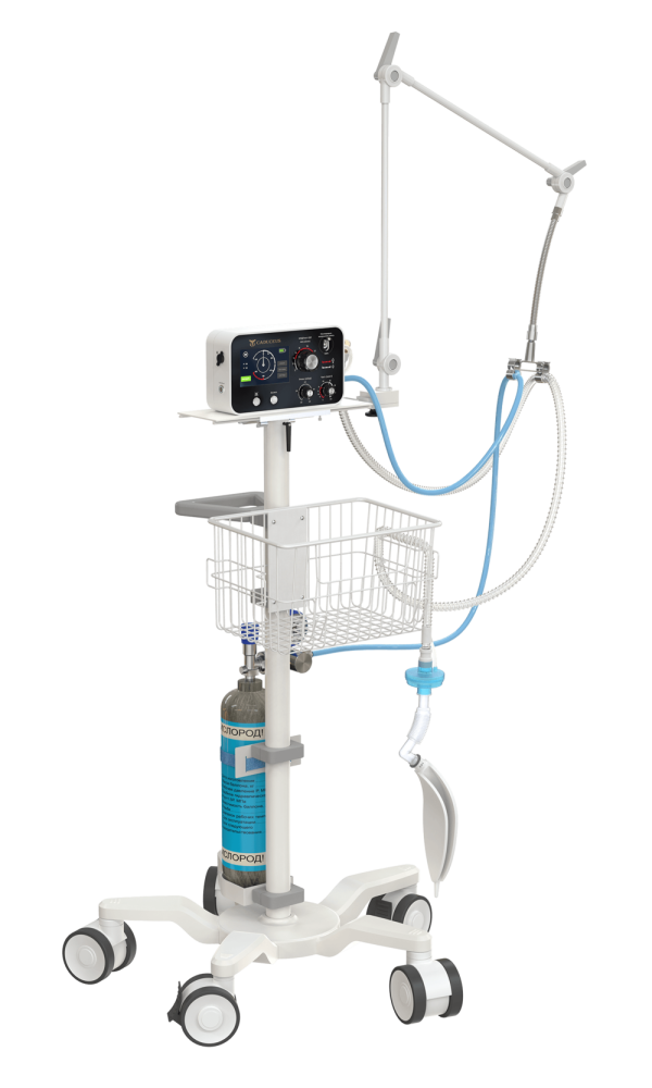 Портативный аппарат искусственной вентиляции легких CADUCEUS AIRMOB CDВ-A