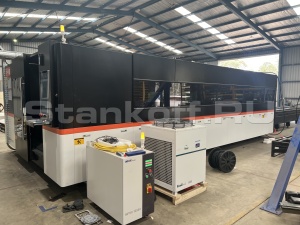 Высокомощный оптоволоконный лазерный станок в защитной кабине XTC-1560GP/40000 Raycus 5axis