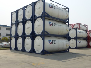 Танк-контейнер тип Т11 объём 24м3 для перевозки жидких удобрений, новый