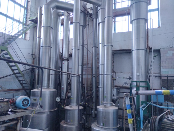 ВАКУУМНО-ВЫПАРНАЯ УСТАНОВКА (ВВУ) Пленочного типа 3 ступени