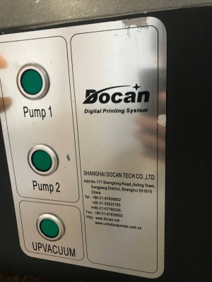 Ультрафиолетовый планшетный принтер Docan M10