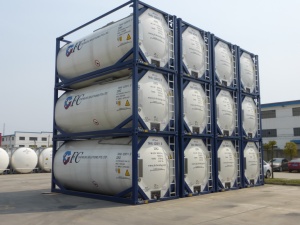 Танк-контейнер тип Т11 объём 24м3 для перевозки жидких удобрений, новый