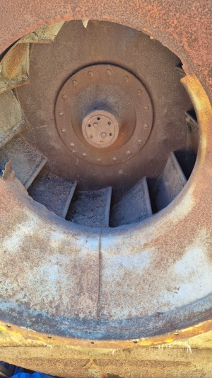 Вентилятор перемещения воздуха и газов №12