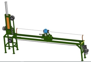 Линия для производства искусственной хвои