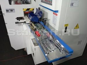 5-ти шпиндельный четырёхсторонний фрезерный станок продольного типа с 2-мя верхними шпинделями QMB-T516S