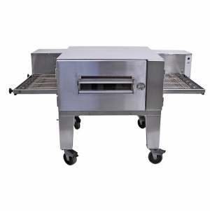 Печь конвейерная для пиццы Lincoln 1628-1 (1 уровень, на подставке) есть особенность выключения