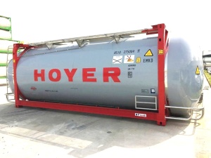 Контейнер-цистерна модель Т11 33К SWAP с утеплителем и пароподогревом