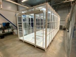 Обитаемая камера нанесения порошковой окраски Оптикрас