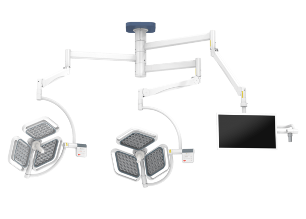 Светильник медицинский хирургический потолочный CADUCEUS CL3-L3/L3