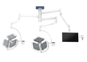 Светильник медицинский хирургический потолочный CADUCEUS CL3-L3/L3