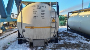 Танк-контейнер модель Т11 SWAP объём 31м3 для наливных грузов, с утеплителем и пароподогревом