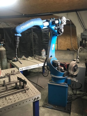 Роботизированный комплекс по автоматизации процесса сварки CRP-RH20-10