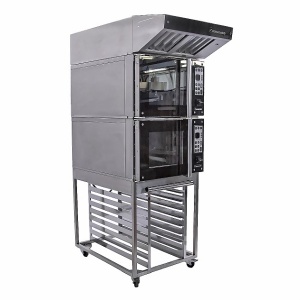 Печь конвекционная Bongard KRYSTAL 46.4+4 V +подставка, зонт