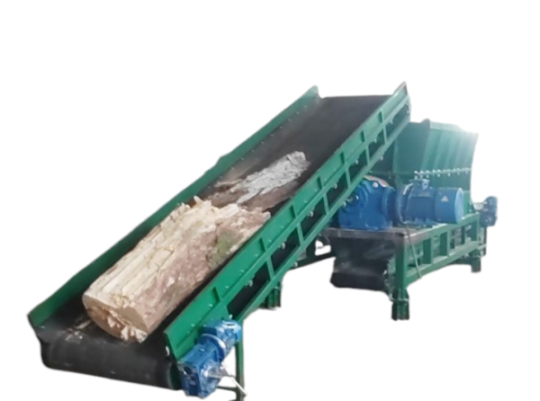 Шредер для измельчения деревянных отходов