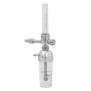 Медицинский увлажнитель кислорода с расходомером (объем увлажняющей емкости до максимального уровня 100 мл)