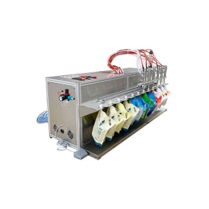 Полуавтоматический станок для розлива жидкости в дой-пак HS6-028