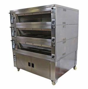 Печь подовая Mondial Forni Modul 4T-60/40 + шкаф расстоечный (б/парогенераторов)