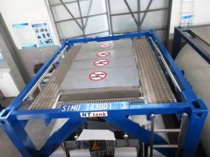 Танк-контейнер тип Т14 объём 7м3, для перевозки серной кислоты