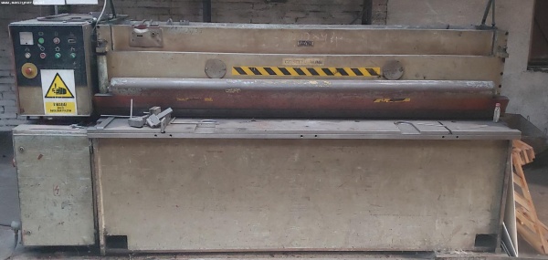 Гильотинные ножницы STROJARNE PIESOK NTC 2500/4