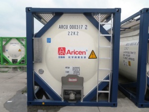 Танк-контейнер объём 21м3 тип Т12, для перевозки метанола