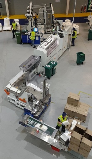 Линия по производству бумажных трубочек для напитков Eberle