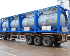 Танк-контейнер тип Т14 объём 7м3, для перевозки серной кислоты