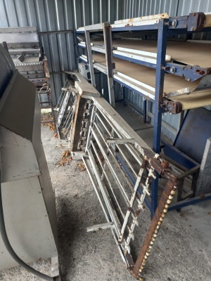 Охлаждающий транспортер кондитерских изделий