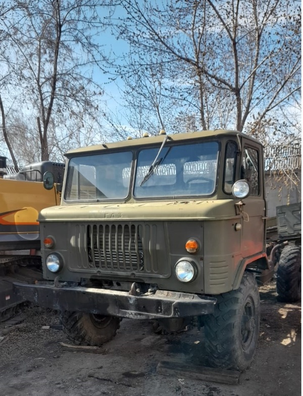 Грузовой автомобиль ГАЗ-66-11 шасси с хранения