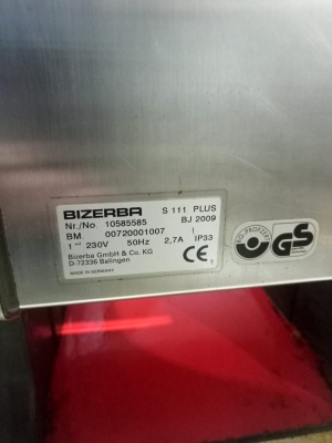 Машина для нарезки Bizerba s111