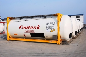 Контейнер-цистерна модель Т11 33К SWAP с утеплителем и пароподогревом