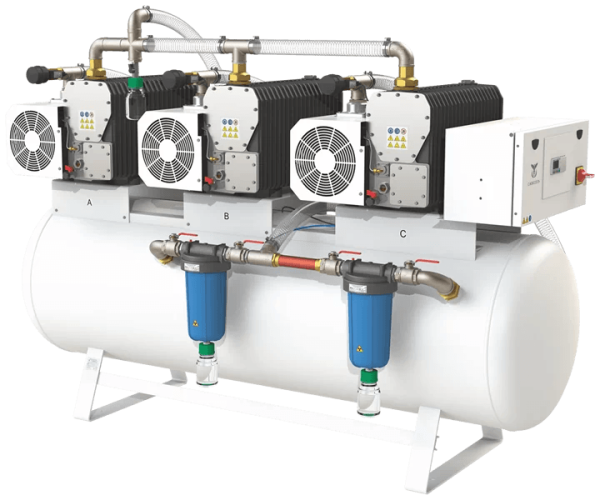 Вакуумные станции MIL'S HOSPIVAC