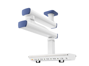 Потолочная двухплечевая медицинская консоль CADUCEUS C2E-A