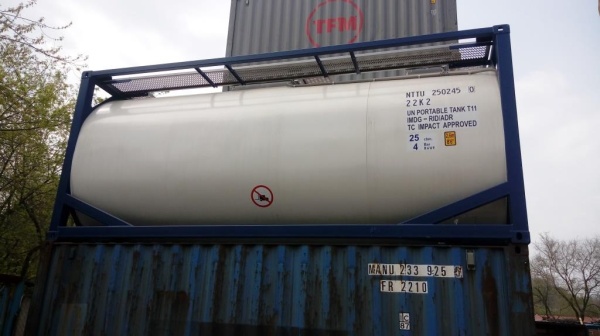 Танк-контейнер тип Т11 объём 25м3 для перевозки нефтехимической продукции, новый