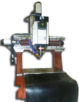 Станок фрезерный ЧПУ по металлу