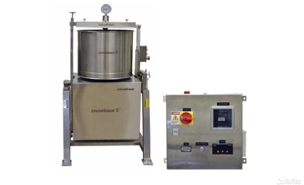 SELMI TOP EX Continuous Tempering Machine 60kg Tank и ECGC-65E Grinder with deluxe control panel (Оборудование для шоколада и выпечки) новое