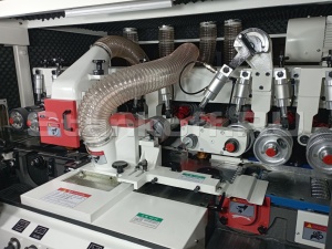 5-ти шпиндельный четырёхсторонний фрезерный станок продольного типа с 2-мя нижними шпинделями QMB-T520A