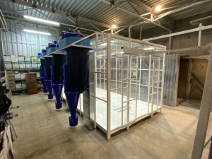 Обитаемая камера нанесения порошковой окраски Оптикрас