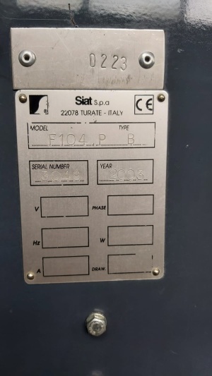 Формовщик коробов SIAT F-104 (Состояние нового)